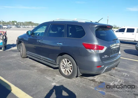 2014 Nissan Pathfinder Sl z USA, uszkodzony, nr VIN 5N1AR2MM6EC680717